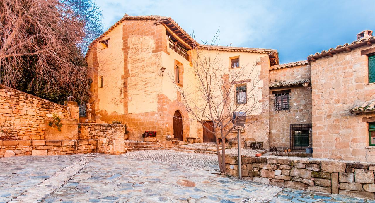 Guara Rural Pensionat Panzano Exteriör bild