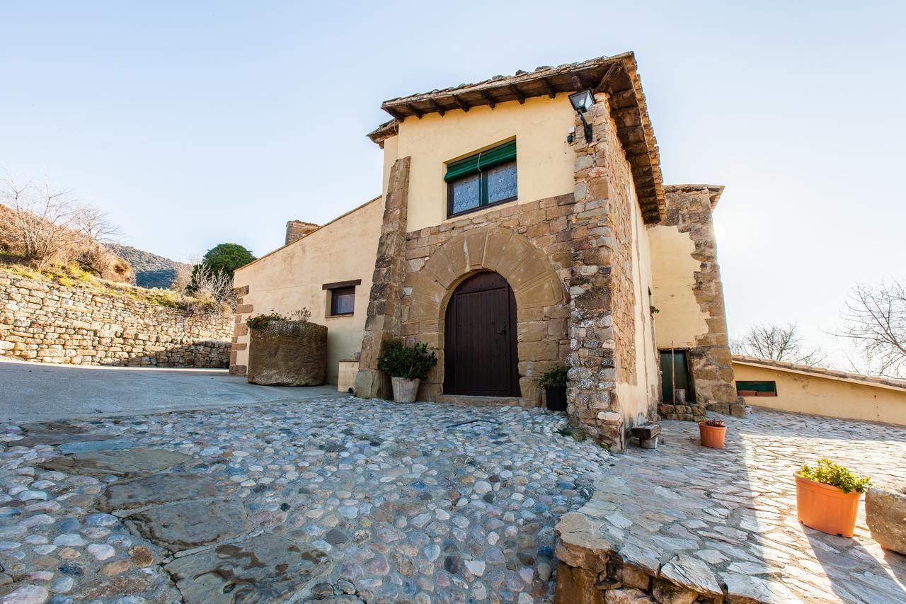 Guara Rural Pensionat Panzano Exteriör bild